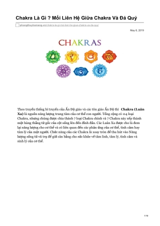Chakra Là Gì ? Mối Liên Hệ Giữa Chakra Và Đá Quý