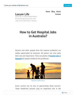 How to Get Hospital Jobs in Australia?