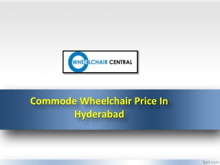 Commode Wheelchair Online, Commode Wheelchair Price In Hyderabad - Wheelchair Central