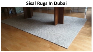 Sisal Rugs In Dubai