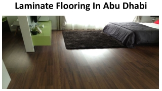 Laminate Flooring In Abu Dhabi