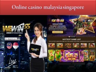 quite popular as online Casino Malaysia Singapore
