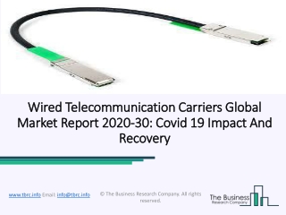 Wired Telecommunication Carriers Market Major Segments And Size Forecasts To 2023