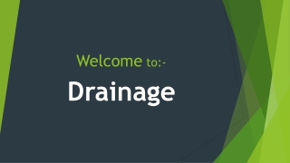 Need Drainage Service in Petts wood
