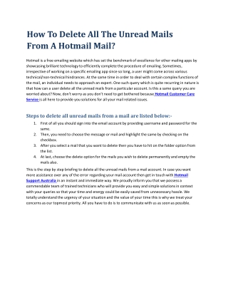 How To Block A Person On A Hotmail Mail Account Instantly?