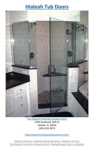 Hialeah Tub Doors