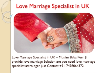Love Vashikaran Specialist in UK -  91-7498064372 - UK