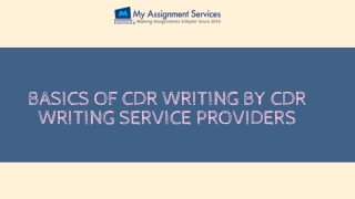 Avail the best cdr writing services in Australia at an affordable price.