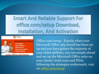 Office.com/setup - A quick and easy guide to get Office setup on your device