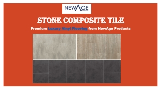 Stone Composite Tiles