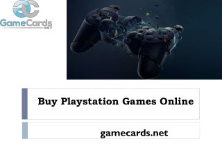 Buy Playstation Games Online