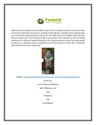 Send Flowers To Bulacan Philippines | Funeralflowersphilippines.com.ph