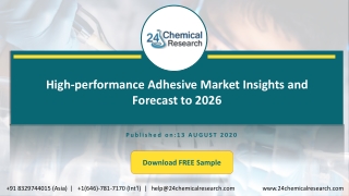 High-performance Adhesive Market Insights and Forecast to 2026