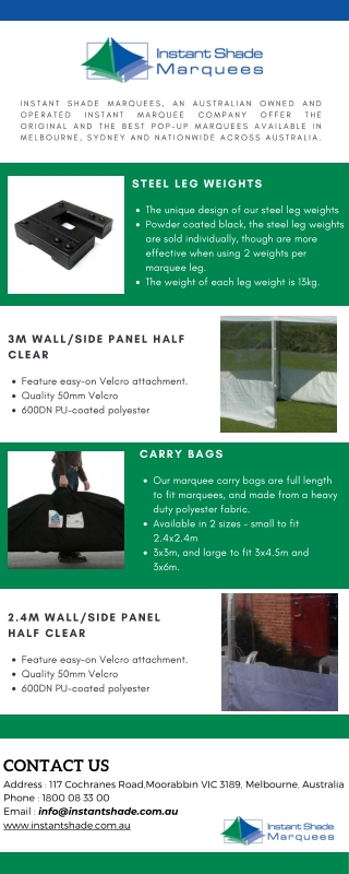A Custom Made Shade Marquees Tailored to your Needs!