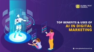 Top Benefits & Uses Of AI In Digital Marketing