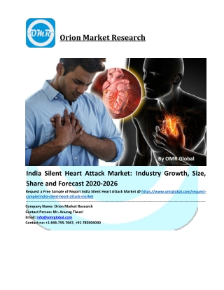 Silent Heart Attack Market - Global Industry Analysis, Size, Share, Growth, Trends, and Forecast 2020 – 2026