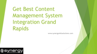 Get Best Content Management System Integration Grand Rapids