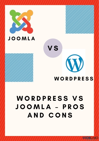 WordPress Vs Joomla – Pros and Cons