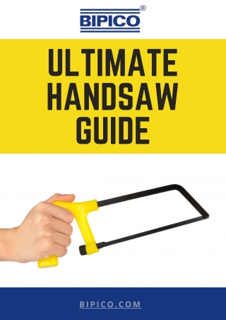 Ultimate Handsaw Guide