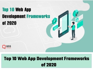 Web Application Development Frameworks in 2020