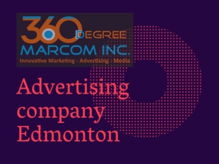 Advertising company Edmonton