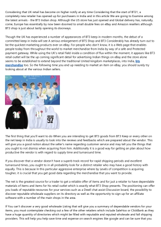 20 Up-and-Comers to Watch in the bts shop Industry