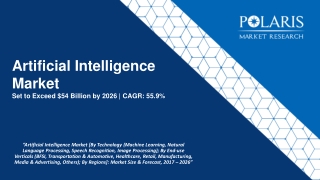 Artificial Intelligence Market to Reach $54 Billion by 2026 | CAGR: 55.9%