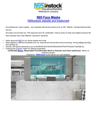 N95 Face Masks