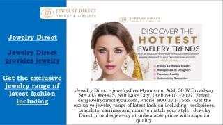 JewelryDirect4You.com - 800-371-1565