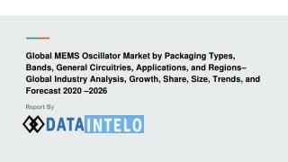 MEMS Oscillator Market growth opportunity and industry forecast to 2026