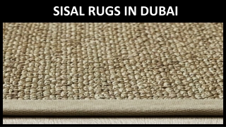 SISAL RUGS IN DUBAI