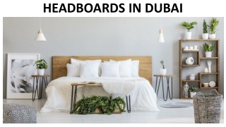 HEADBOARDS IN DUBAI