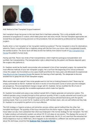 Hair Transplant Reviews