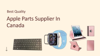 Best Quality Apple Parts Supplier in Canada