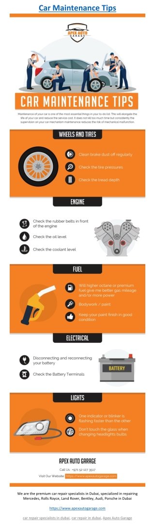 Car Maintenance Tips