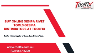 Buy Online Gesipa Rivet Tools; Gesipa Distributors at Toolfix