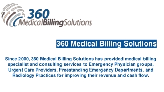 Florida Emergency Physicians Billing Services