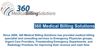 Florida Emergency Physicians Billing Services