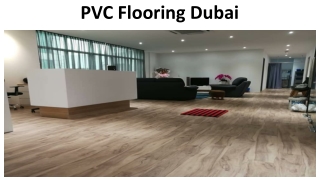 PVC Flooring Dubai