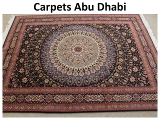 Carpets Abu Dhabi