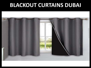 Blackout Curtains Dubai