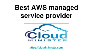 Best AWS managed service provider