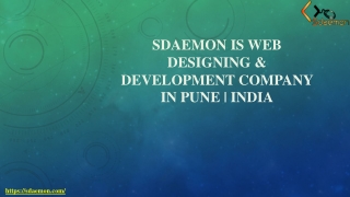 Sdaemon is Web Designing & Development Company in Pune | India