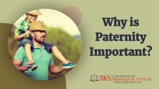 Why is Paternity Important?