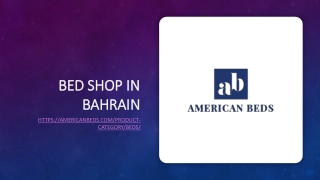 Bed Shop in Bahrain