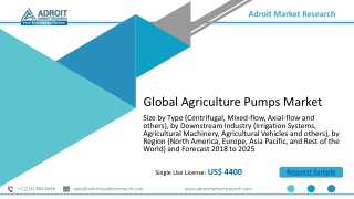 Agriculture Pumps Market 2020 Industry Overview By Size, Share, Trends, CAGR Status, Growth Opportunities And Forecast 2