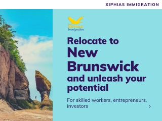 Relocate to New Brunswick and unleash your potential