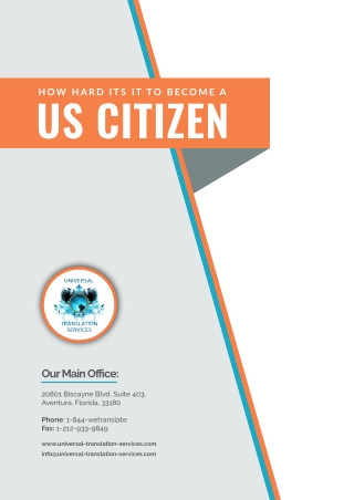 How hard it is to become a US citizen?