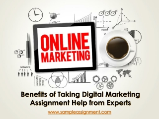 Benefits of Taking Digital Marketing Assignment Help from Experts
