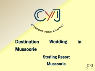 Best Resorts for Weekend Getaways in Mussoorie l Sterling Resort Mussoorie